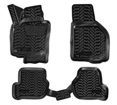 Ковры в салон для Skoda Octavia компл. 4 шт.,, выс. борт, полимер. AIRLINE ACM-PS-59