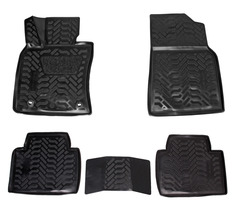 Ковры (3D с подпят.) для Toyota Camry (17-) 5 шт., выс.борт, полимер. AIRLINE ACM-PS-83