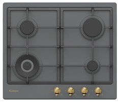 Встраиваемая варочная панель газовая Candy CHG 6 BF4 WG TGH Black