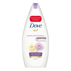 Гель для душа Dove СЛИВОЧНАЯ ВАНИЛЬ И ПИОН 500 мл