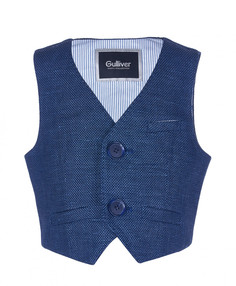 Жилет Gulliver Baby 119GPBBC4701 цв. синий р. 92