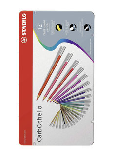 Цветная пастель Stabilo Carbotello 12 цветов
