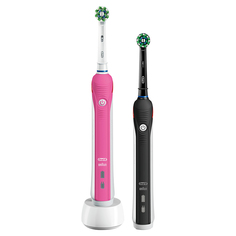 Электрическая зубная щетка Oral-B Smart 4 4900 D601.525.3H Black/Pink 2шт