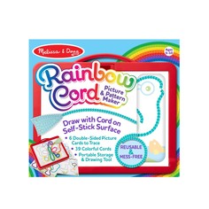 Творчество Melissa & Doug Набор радужных шнурков для создания картины