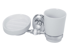 Стакан для зубных щеток Veragio BONJOUR VR.BNR-7843.CR