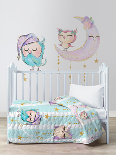 Покрывало стеганое Juno 712135 90х140 Sleep owls 16422-1