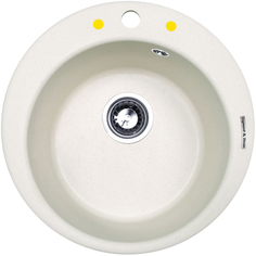 Мойка для кухни гранитная Zigmund & Shtain KREIS 480 каменная соль