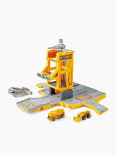 Игровой набор Happy Baby грузовик трансформер, паркинг, строи. тплощадка Truck station