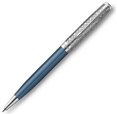 Parker Sonnet Premium K537 Metal Blue CT, M (2119649)