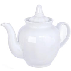 Чайник заварочный Дулево Гранатовый Белый, 900 мл белый Дулевский фарфор