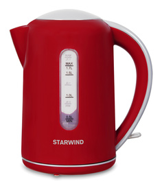 Чайник электрический StarWind SKG1021 Red/Grey