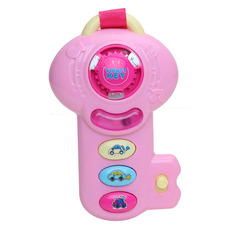 PITUSO Развивающая игрушка Музыкальный ключ розовый свет,звук 16,5*10*5 см