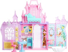 Замок для кукол Disney Princess с 13 аксессуарами, 5 комнат E1745