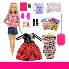 Игровой набор с куклой Barbie Путешествие FFB18