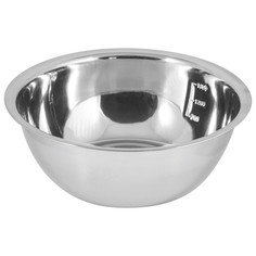 Миска Mallony Bowl-Roll-24, объем 2,5 л, из нерж стали, зеркальная полировка, диа 24 см