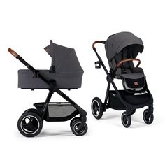 Коляска 2 в 1 Kinderkraft Everyday Dark Grey