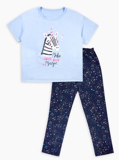 Пижама детская Веселый малыш Magic цв. голубой р.152 160/130/ma_152