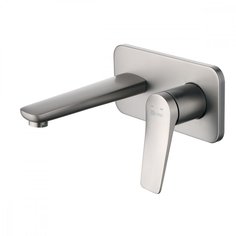 Смеситель LEMARK Bronx LM3726GM для раковины, встраиваемый