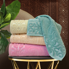 Полотенце Eleganta Aphrodite цвет: светло-бежевый (50х85 см - 2 шт,70х135 см - 2 шт)