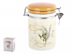 Банка Для Сыпучих Продуктов 850Мл С Клипсой Tuscan Vegetables Zfc038-36 Коралл