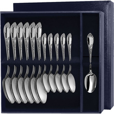 Набор столовый "Престиж" (12 предметов ложка + ложка чайная) АргентА