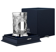 Подстаканник "Барокко"+ футляр АргентА