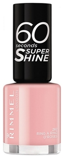 Лак для ногтей Rimmel 60 Seconds Super Shine 262 Ring A Ring ORoses 8 мл