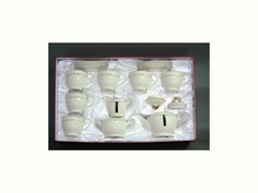 Набор чайный Коралл 850мл 280мл 500мл Снежная королева PT0116-A "Коралл"