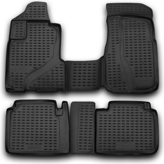 Компл. Резиновых Ковриков В Салон Honda Cr-V 2002-2006, 4 Шт. Полиур.ELEMENT NLC1803210