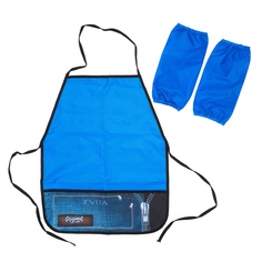 Фартук с нарукавниками Цветик ЗХК Невская палитра 49х39 см, синий