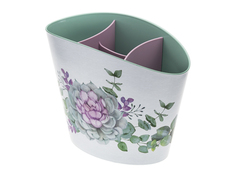 Сушилка для стол.приборов Деко, каменная роза М 1167