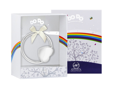 Погремушка Аргента Сердце на кольце 1033ПГ05801