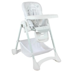Стул для кормления Indigo vanilla, ace1014-a, от 5 мес до 3 лет. белый