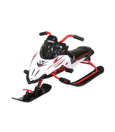 Снегокат Yamaha Ymc13001lx apex snow bike with led-light, мягкое сиденье, white/red