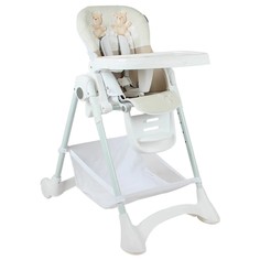Стул для кормления Indigo vanilla, ace1014-a, от 5 мес до 3 лет. бежевый