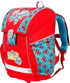 Рюкзак женский Polar Д1407 20,5 л красный