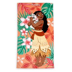 Пляжное полотенце для девочки Моана Disney