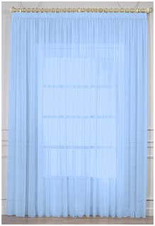 Штора Amore Mio 87005 голубой 270х300