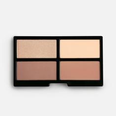 Набор для скульптурирования лица Pupa Contouring & Strobing Palette, тон 002, 1 шт.