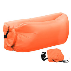 Надувной диван Cloud Lounger QQ-LAMZ-2 170х60х70 см оранжевый No Brand