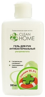 Антибактериальный гель для рук CLEAN HOME 500 мл
