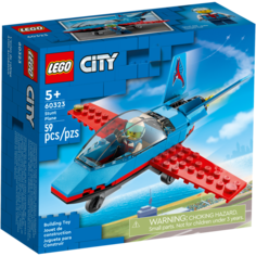 Конструктор LEGO City Трюковый самолёт 60323