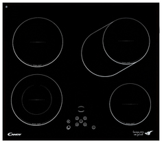 Встраиваемая варочная панель электрическая Candy CH 647 B JV Black