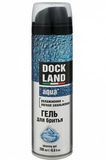Гель для бритья DockLand Aqua, 200 мл Deonica