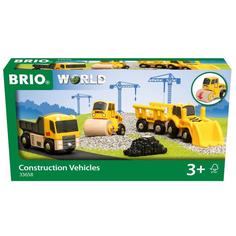 Игровой набор Brio строительной техники, с грузом, 5 эл. 33658