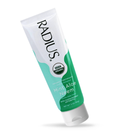 Зубная паста RADIUS Органическая «Мята-Алоэ-Ним», 85 гр.
