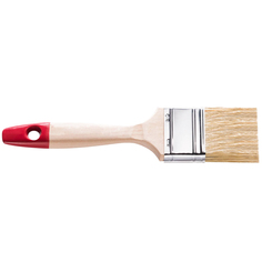 Кисть плоская, HARDY 2,5" (ширина 63 мм), натуральная светлая щетина, деревянная ручка