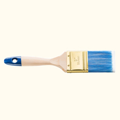 Кисть плоская, HARDY 3,0" (ширина 75 мм), искусственная щетина, деревянная ручка