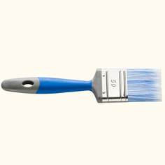 Кисть плоская, HARDY 2,0" (ширина 50 мм), искусственная щетина, двухкомпонентная ручка