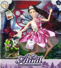 Кукла Junfa Atinil Фея в ярко-розовом платье, 28см